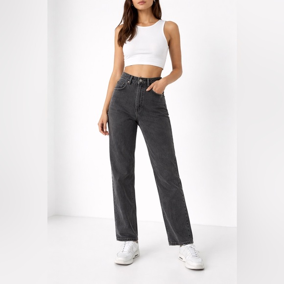 Calvin Klein Denim - Vintage 90’s Calvin Klein button fly High-Rise Jeans in Washed Black
